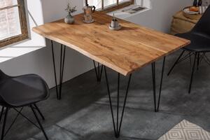 Jedálenský stôl MAMUT 120 cm - hnedá