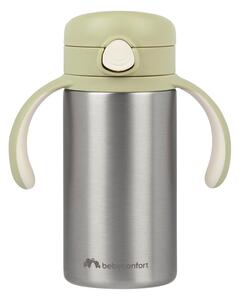 Hrnček termoizolačný so slamkou nerez 280 ml Green