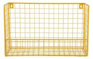 Žltá oceľová polica 40 cm Reja – PT LIVING