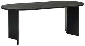 JEDÁLENSKÝ STÔL, akácia, čierna, 200/90/76 cm MID.YOU - Online Only jedálne, Online Only