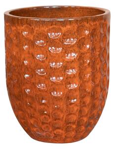 Provencelia keramický kvetináč Merovee 35 x 23 cm Oranžová