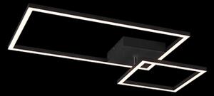 Trio R62642432 LED stropné svietidlo Padella 1x25W | 3000lm | 4000K - stmievateľné, nastaviteľné, Dimmer Switch, matná čierna