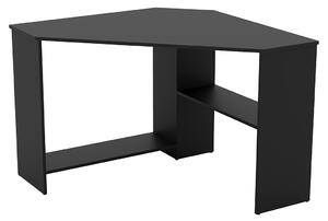 MEBLINE Rohový písací stôl RINO 03 onyx černý