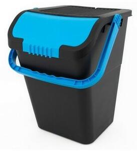 Odpadkový kôš na triedený odpad Practic, 35 l, modré veko