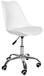 Kancelárska stolička Feruz (biela). Vlastná spoľahlivá doprava až k Vám domov. 1069104
