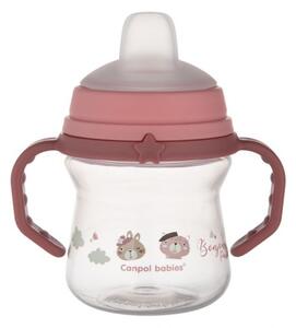 Silikónový hrnček FirstCup 150ml, Bonjour Paris Pink