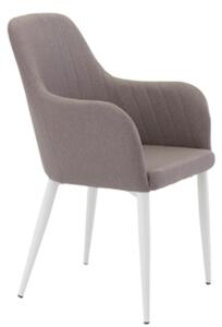 Comfort stolička sivá/biela