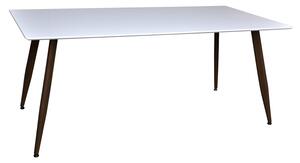 Polar jedálenský stôl 180x90 cm (biela/čierna)