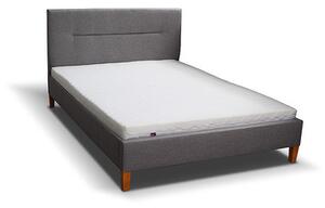 Čalúnená posteľ KAROLÍNA sivá rozmer 90x200 cm