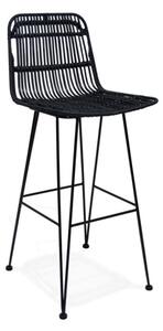 Liano barová stolička čierna