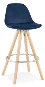 Franky mini barová stolička modrá