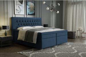Čalouněná postel Diament 180x200 cm Modrá
