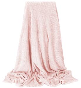 PreHouse Obojstranná plyšová deka 150 x 200 cm - ružová