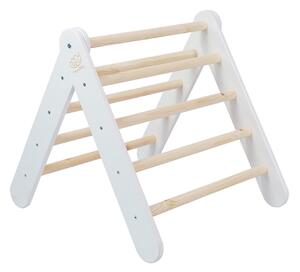 Drevený Montessori rebrík pre deti, White