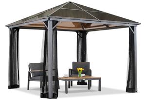 Záhradný altánok Milos 3x3m s moskytiérou Garden Point