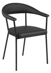 Ava jedálenská stolička čierna