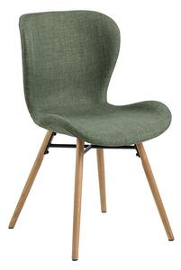 Batilda jedálenská stolička zelená / dub