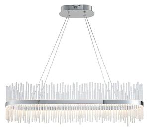 Endon 107109 - LED luster na lanku LED/47W/230V 3000K lesklý chróm
