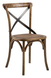 Vintage jedálenská stolička natur