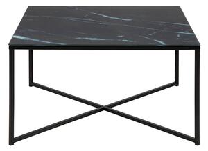 Alisma konferenčný stolík 80x80 čierna / čierna