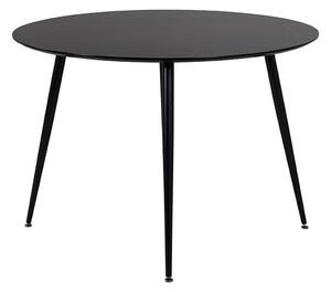 Silar jedálenský stôl čierna ø 100