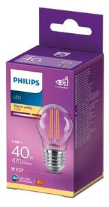 LED žiarovka VINTAGE Philips P45 E27/4,3W/230V 2700K