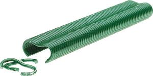 Spona RAPID VR22, PVC zelená, 1100 ks, sponky pre viazacie kliešte RAPID FP222 a FP20, pre drôt 5-11