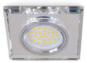 Svietidlo bodové štvorcové pevné OH27N CLEAR LED GU10