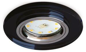Svietidlo bodové okrúhle pevné OH26N BLACK LED GU10