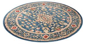 Kusový koberec Oman modrý kruh 170x170cm