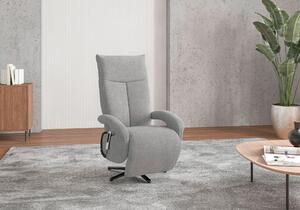 KRESLO, textil, svetlosivá Sit & More - Online Only obývacie izby, Online Only