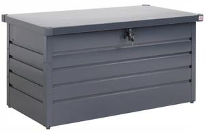 Kovový úložný box METALBOX, 385L, 120x62x63cm, antracitová Gardebruk