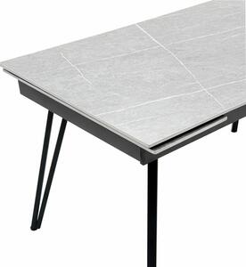 Rozkladací stôl s keramickou doskou EMILIANO II