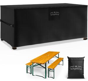 Ochranná plachta na pivný set BEER COVER, 180x90x74cm, antracitová Kingsleeve