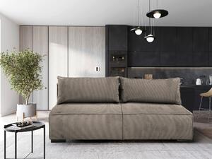 ROZKLADACIA POHOVKA, textil, svetlohnedá MID.YOU - Sedačky, Online Only