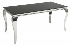 Modern Barock jedálenský stôl čierny 180 cm