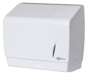 BISK Erga, nástenný dávkovač na utierky, biela, ERG-00344