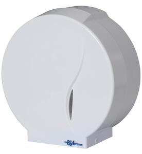 BISK Erga Jumbo P1, nástenný držiak toaletného papiera, biela, ERG-00399
