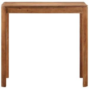 Barový stolík, akáciový masív s medovým náterom 110x55x106 cm