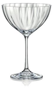 Bohemia Crystal poháre na martini a koktaily Waterfall 340 ml (set po 6 ks)