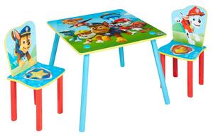 Detský stôl so stoličkami Tlapková Patrola