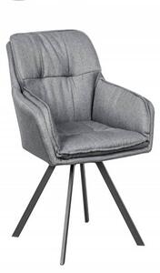 Loft Lounger stolička sivá