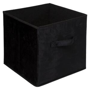 Úložný box Soft, 31x31x31 cm, čierna