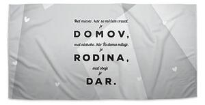 Sablio Uterák Domov 5 - 30x50 cm