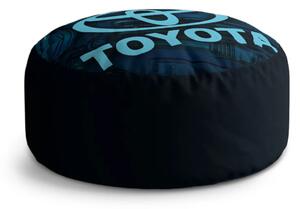 Sablio Taburet Circle Logo Toyota Motor: 38x48 cm