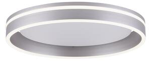 Inteligentné stropné svietidlo oceľové 40 cm s diaľkovým ovládaním - Ronith