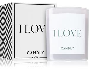 Candly & Co. I Love vonná sviečka 250 g