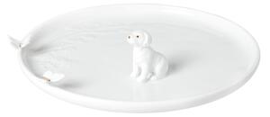 Porcelánový tanier Dog 17 cm