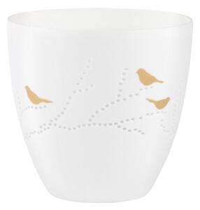 Porcelánový svietnik Gold Birds Large