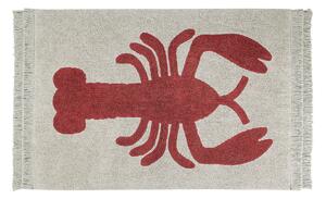 MUZZA Prateľný koberec rakko béžovo-červený